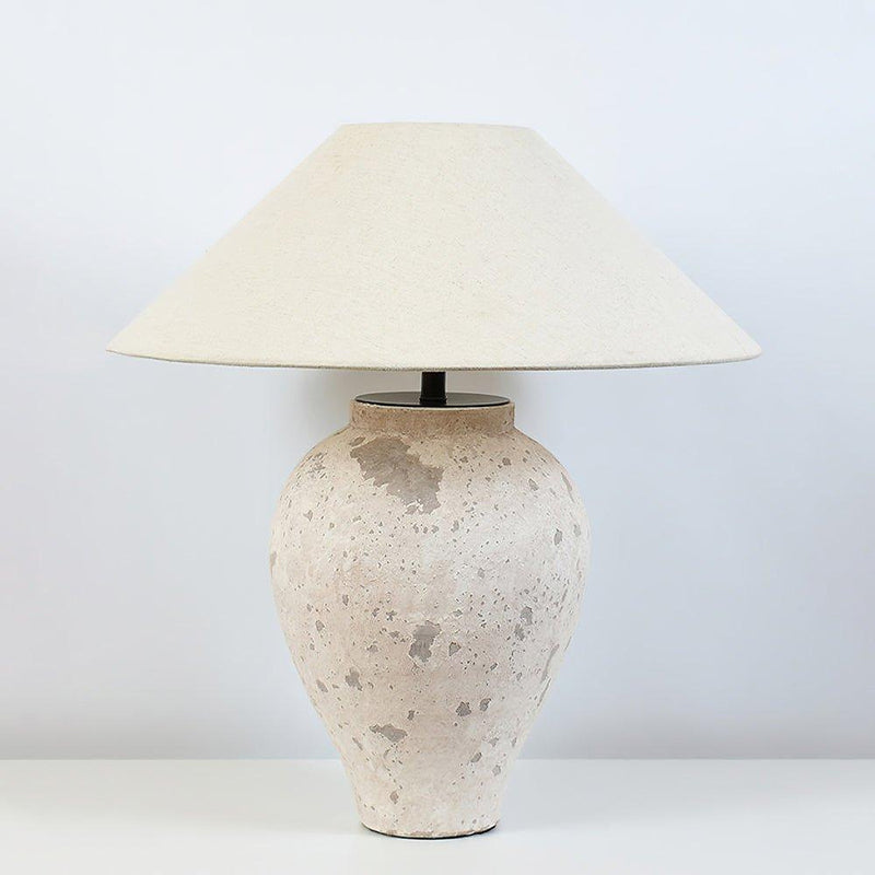 Lampe de table en pierre toscane - DWHOME