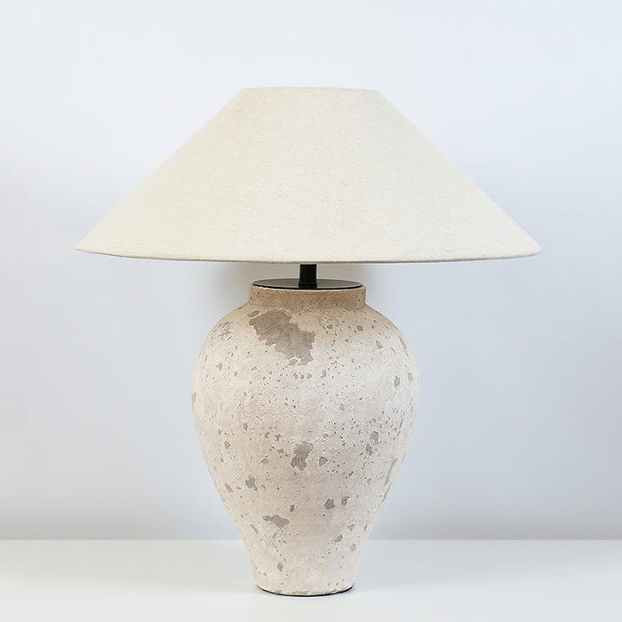 Tuscan Stone Table Lamp-DWHOME