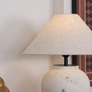 Lampe de table en pierre toscane - DWHOME