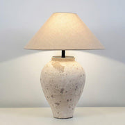 Lampe de table en pierre toscane - DWHOME