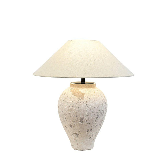 Tuscan Stone Table Lamp-DWHOME
