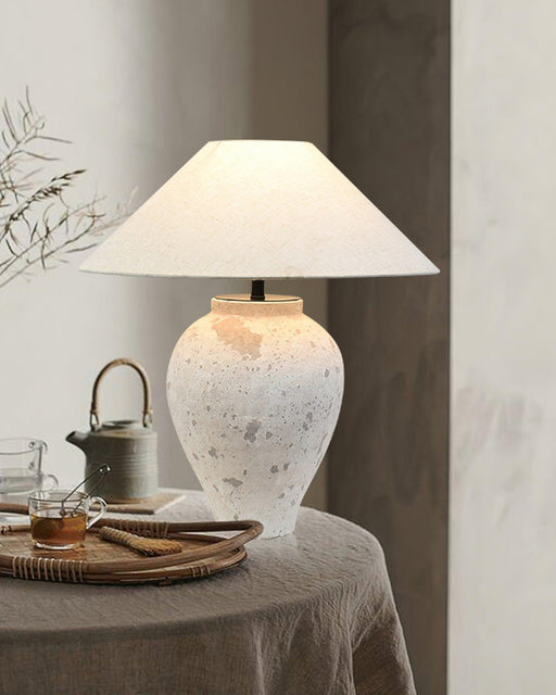 Tuscan Stone Table Lamp-DWHOME