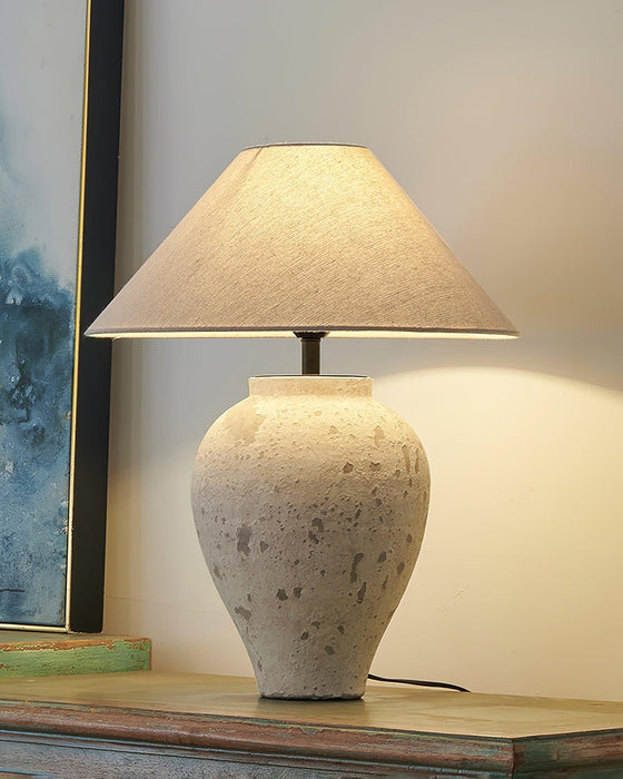 Tuscan Stone Table Lamp-DWHOME