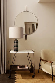 Tuxedo Marble Table Lamp-DWHOME
