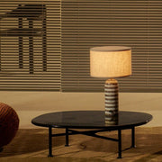 Tuxedo Marble Table Lamp-DWHOME