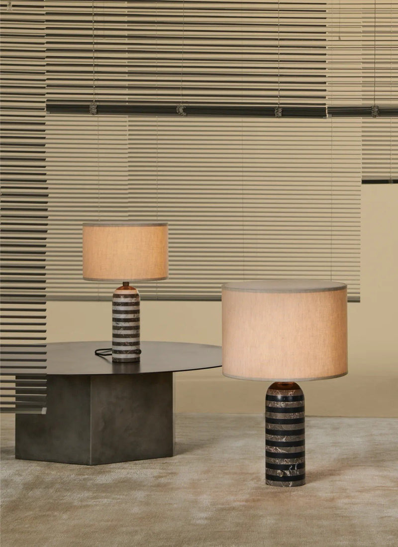 Tuxedo Marble Table Lamp-DWHOME
