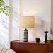 Tuxedo Marble Table Lamp-DWHOME