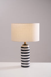 Tuxedo Marble Table Lamp-DWHOME
