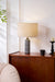 Tuxedo Marble Table Lamp-DWHOME