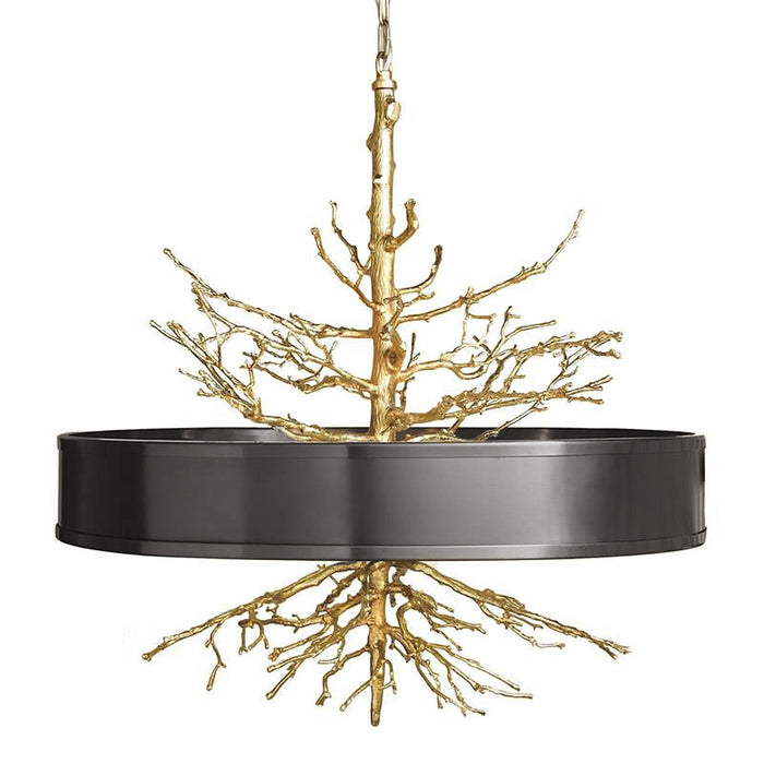 Twig Brass Chandelier-DWHOME