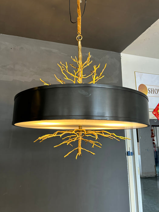 Twig Brass Chandelier-DWHOME