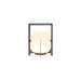 Steel Twilight Lantern Table Light-DWHOME