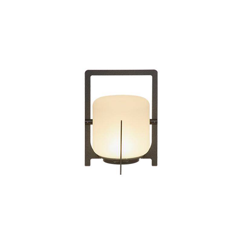Black Twilight Lantern Table Lamp-DWHOME