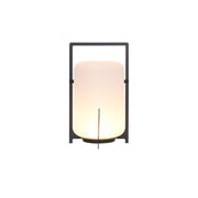 Black Twilight Lantern Table Lamp-DWHOME