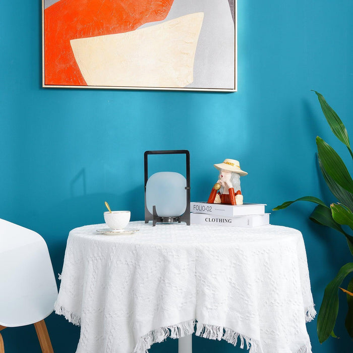Black Twilight Lantern Table Lamp-DWHOME