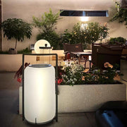 Twilight Lantern Solar Outdoor Table Lamp-DWHOME