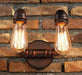 VIDAR Twin Head Wall Industrial Pipe Lamp - DWHOME