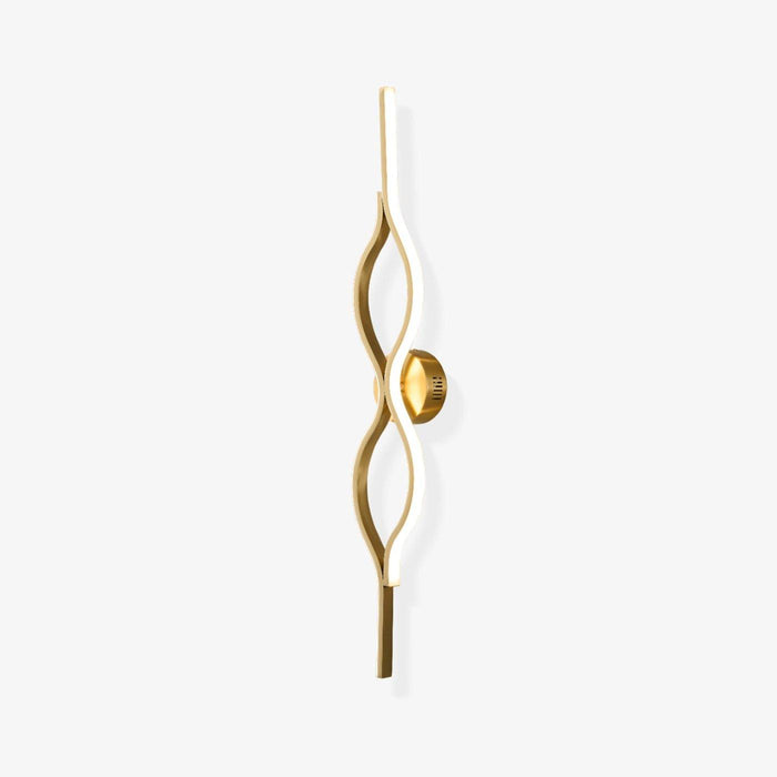 Twist Brass Wall Light - DWHOME