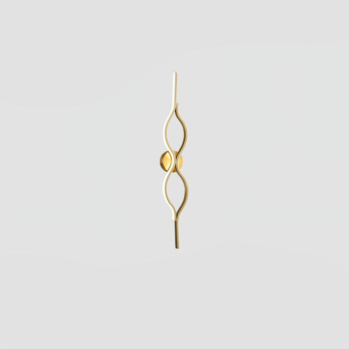 Twist Brass Wall Light - DWHOME