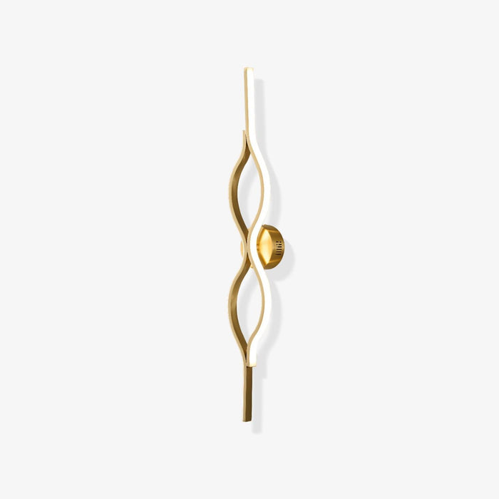 Twist Brass Wall Light - DWHOME