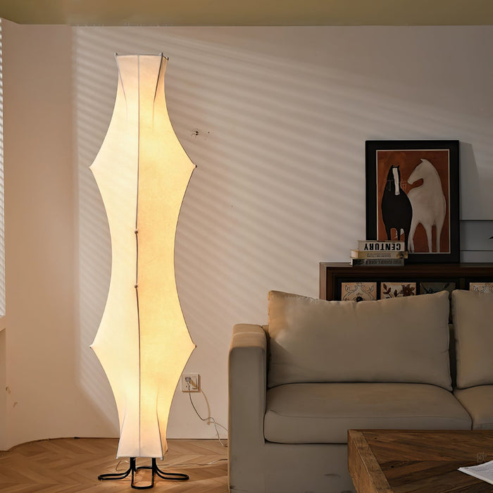 Twist Silk Floor Lamp.