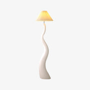 Twisted Pleated Floor Lamp-DWHOME