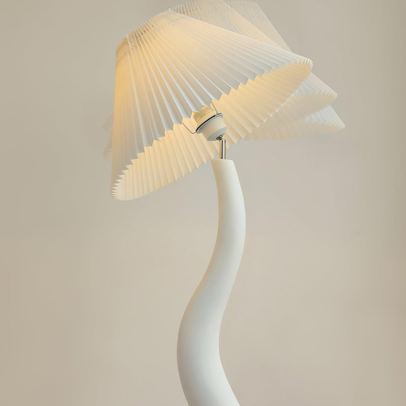 Twisted Pleated Floor Lamp-DWHOME
