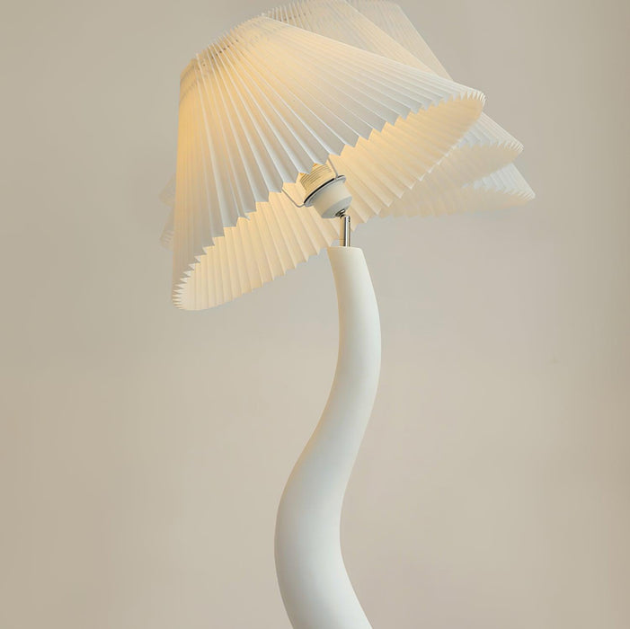 Twisted Pleated Floor Lamp-DWHOME