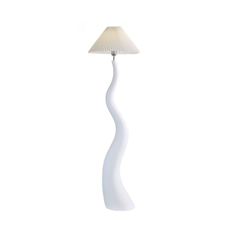 Twisted Pleated Floor Lamp-DWHOME