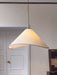 Twisted Shade Pendant Lamp.