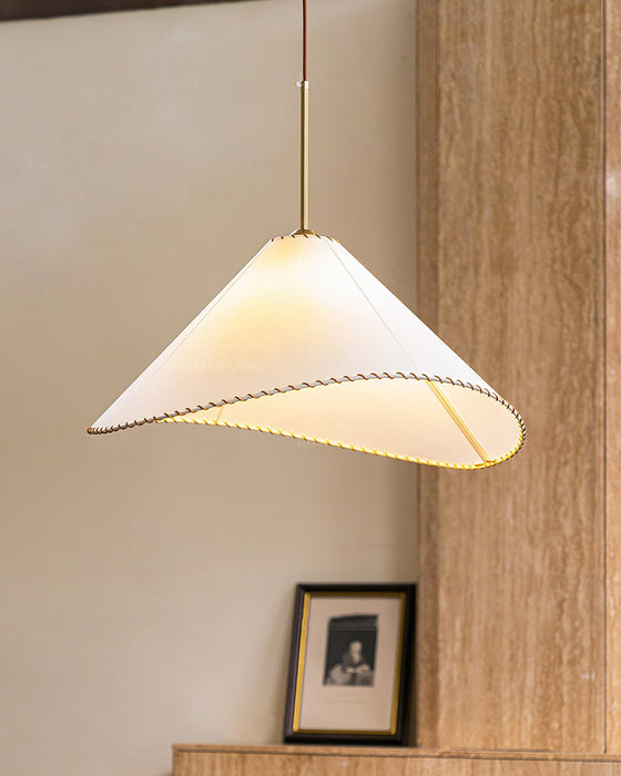 Twisted Shade Pendant Lamp.