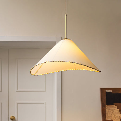 Twisted Shade Pendant Lamp.