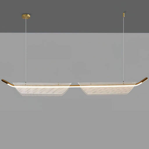 Two Boats Acrylic Pendant Light-DWHOME