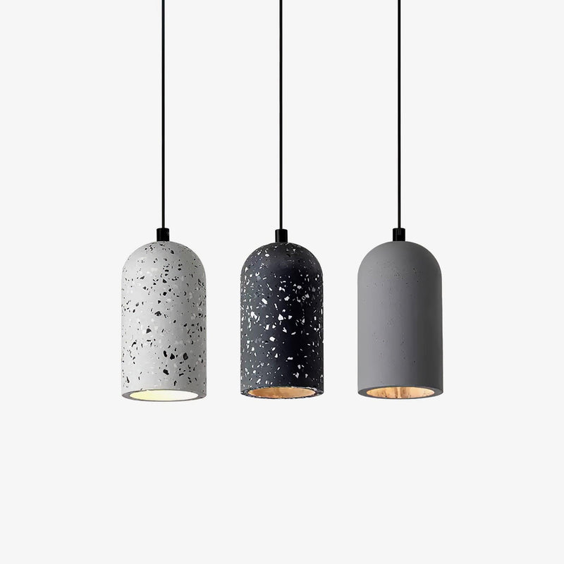 U Concrete Pendant Lamp-DWHOME