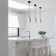U Concrete Pendant Lamp-DWHOME