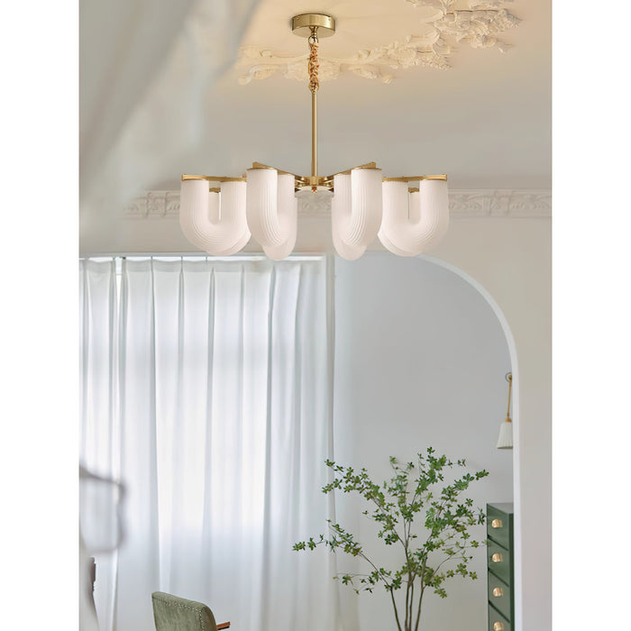 U Shaped Chandelier-DWHOME