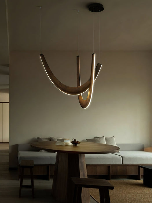 U Wooden Pendant Lamp.