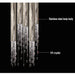 Ulas Modern Crystal Cascade LED Pendant Chandelier.