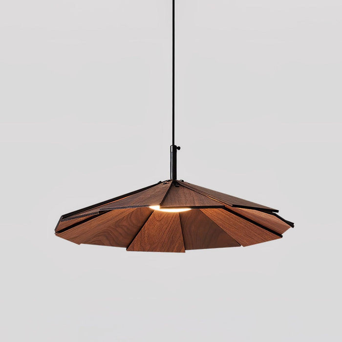Umbrella Wooden Pendant Light-DWHOME