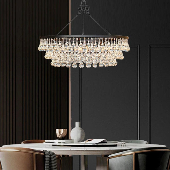 Unique Tiered Crystal Chandelier - DWHOME