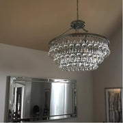 Unique Tiered Crystal Chandelier-DWHOME