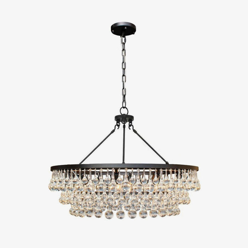 Unique Tiered Crystal Chandelier-DWHOME