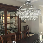 Unique Tiered Crystal Chandelier-DWHOME