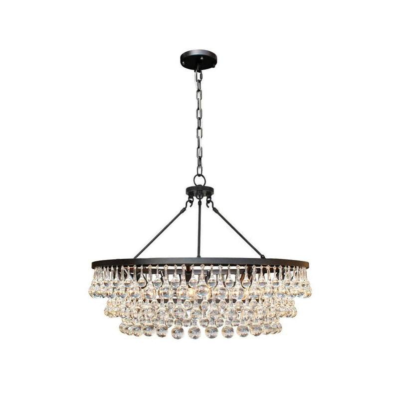 Unique Tiered Crystal Chandelier-DWHOME