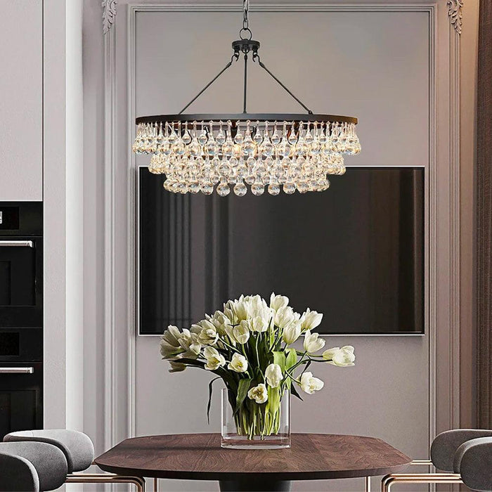 Unique Tiered Crystal Chandelier - DWHOME