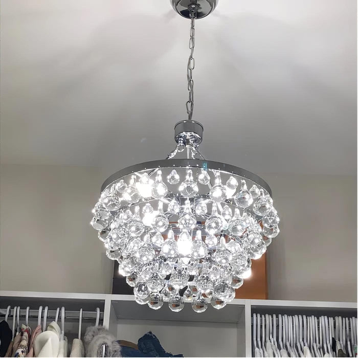 Unique Tiered Crystal Chandelier - DWHOME