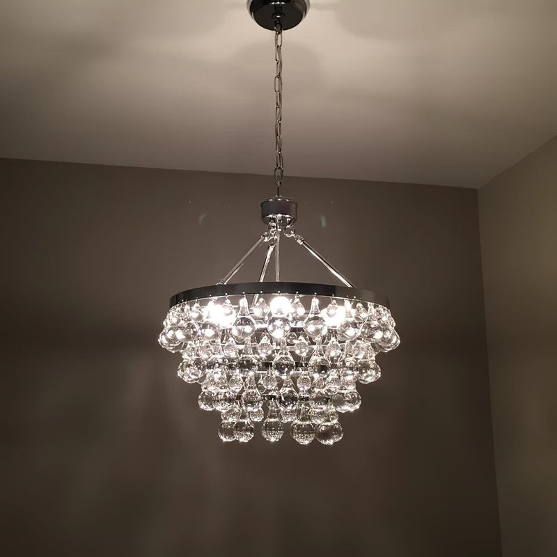 Unique Tiered Crystal Chandelier-DWHOME