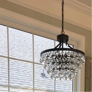 Unique Tiered Crystal Chandelier-DWHOME