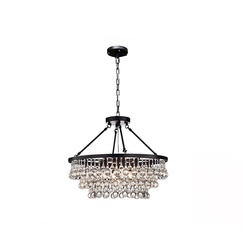 Unique Tiered Crystal Chandelier-DWHOME