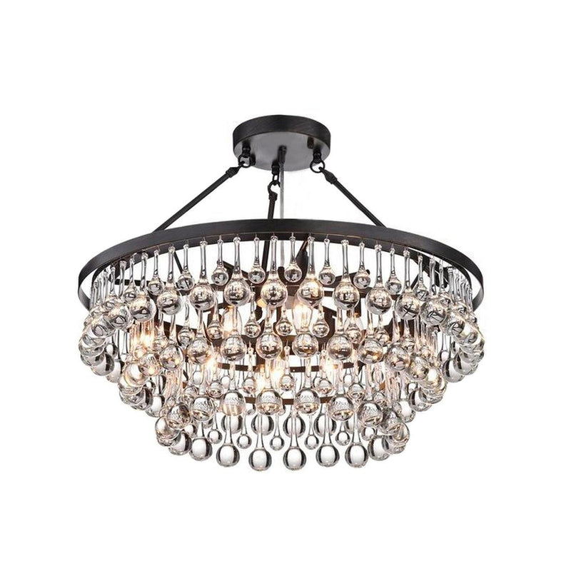 Unique Tiered Crystal Chandelier-DWHOME